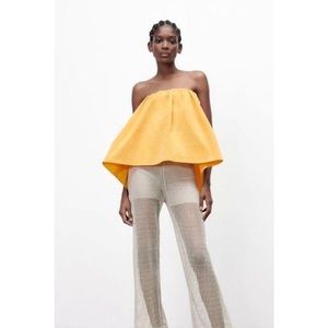 Zara strapless closet top